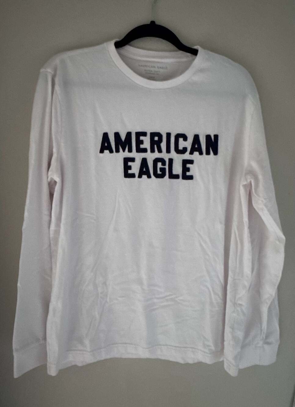American Eagle Men's Super Soft Long-Sleeve Standard Fit Graphic T-Shirt - Picture 2 of 10